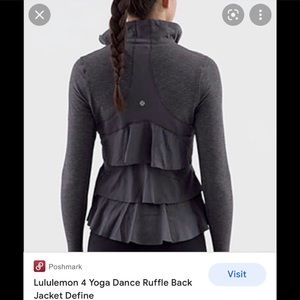Lululemon Ruffle Define jacket